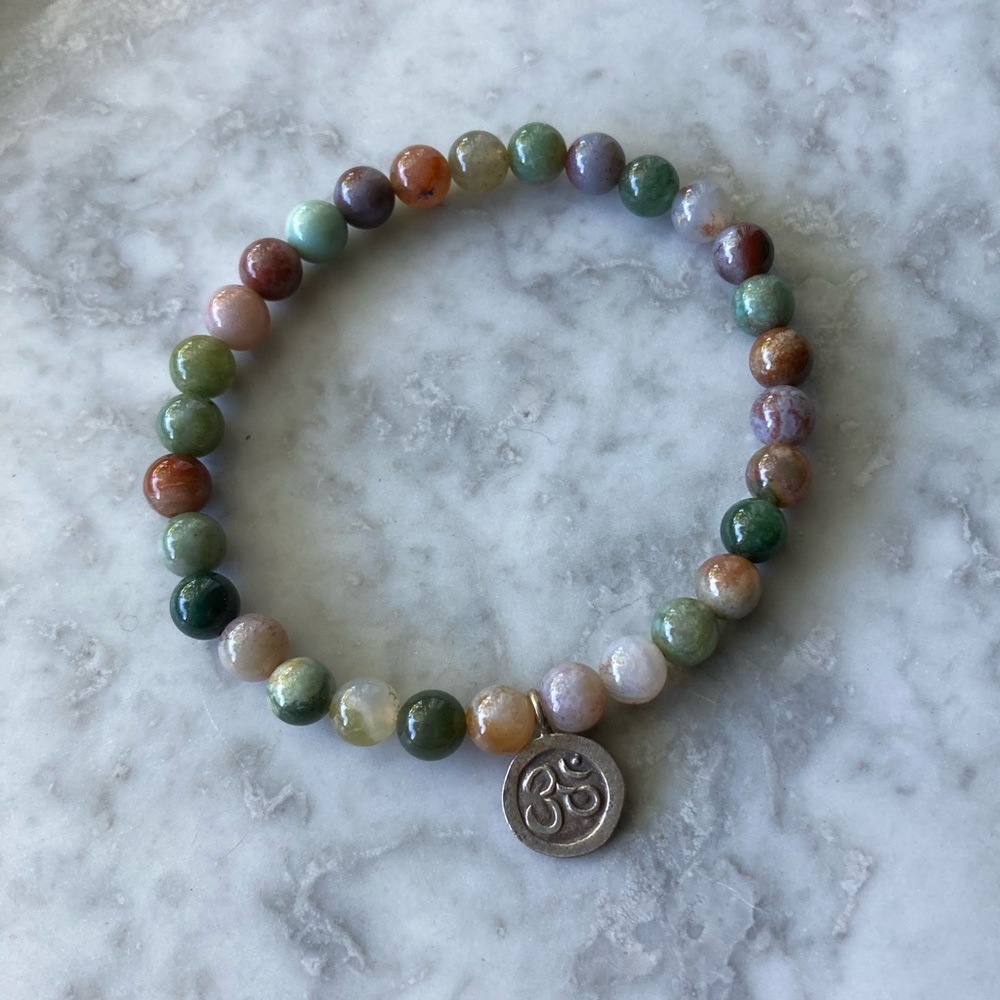 Agate Stretch Bracelet